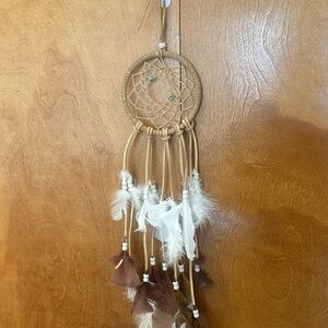 Bohemian Dreamcatcher with Feathers